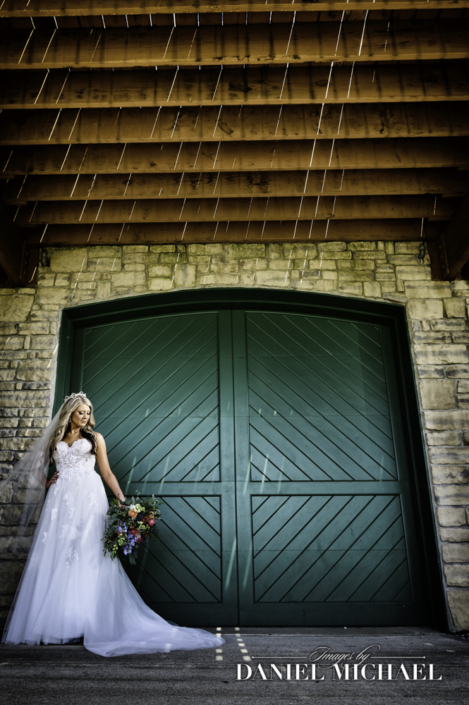 Muhlhauser Barn Green Doors Bride Photography